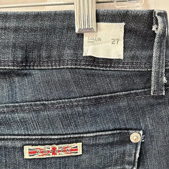 Hudson Jeans Collin Ankle Skinny Jeans in Shan - Picture 5 of 10